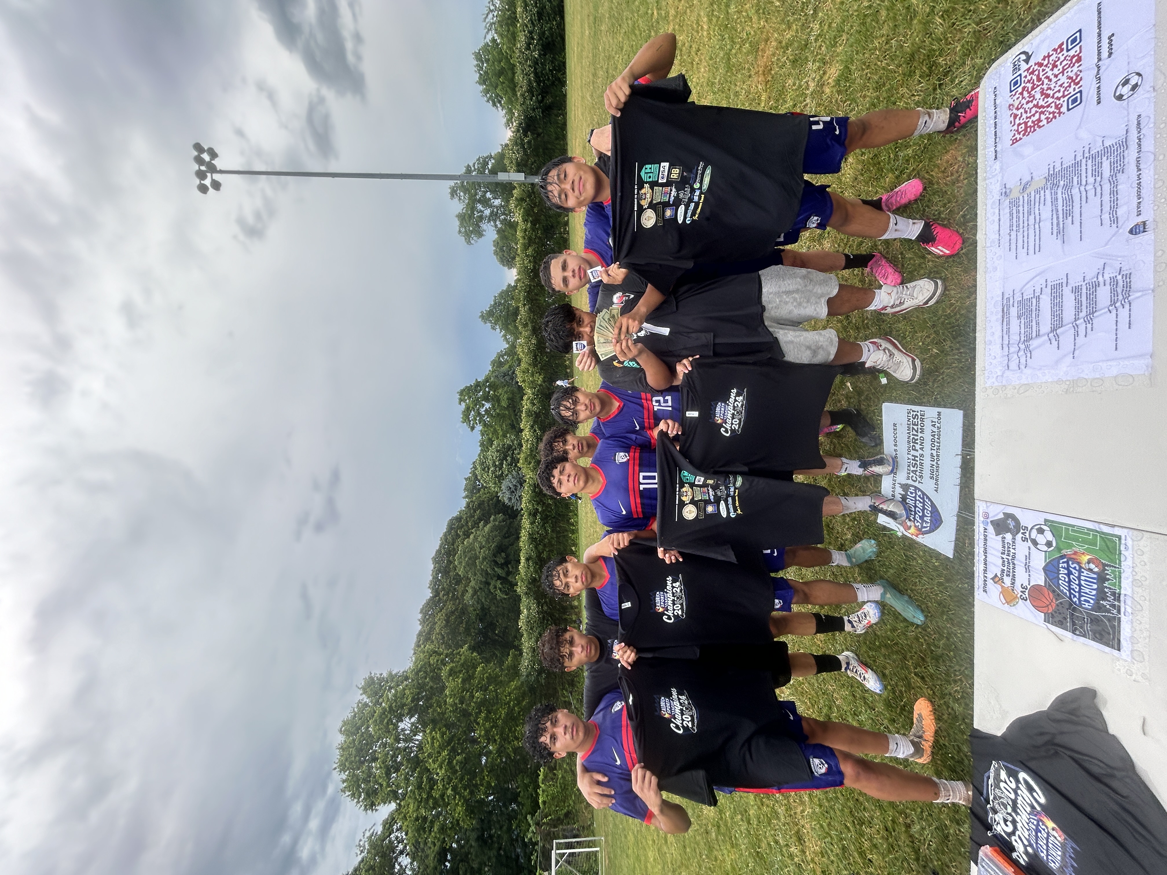 Soccer league flyer